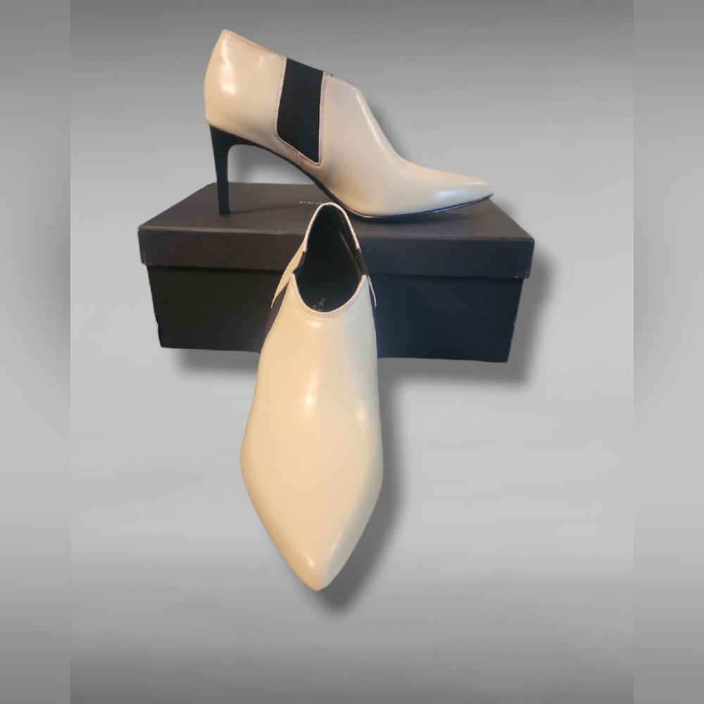 New $475 Rag & Bone Beha Chelsea Booties In Antique White Size: 36.5(US 6.5)